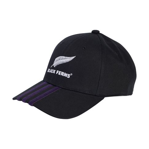 Black Ferns Baseball Cap Black 25/26 - Front Black Ferns Baseball Cap Black 25/26 - Front