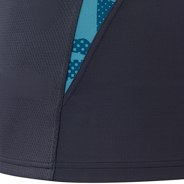 England Mens Contact Short Sleeve Training Jersey 25/26 - Inkwell/Storm Blue