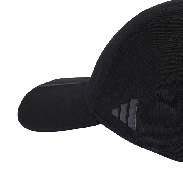 All Blacks Adults Baseball Cap 26/27 All Black - Adidas Logo Close-up