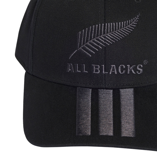 All Blacks Adults Baseball Cap 26/27 All Black - Fern Logo Close-up