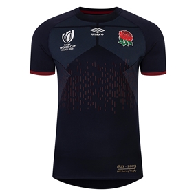RWC 2023 Kids England 200 Years Of Rugby Alternate Rugby Shirt - Front