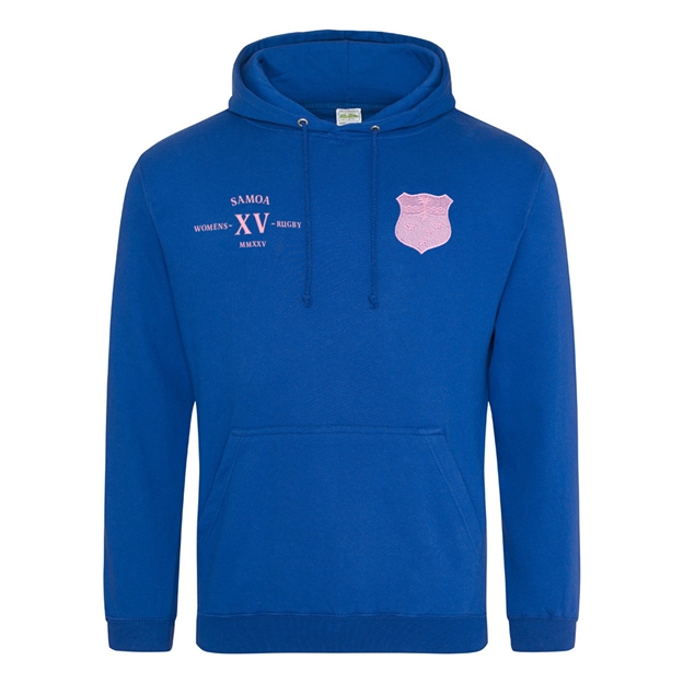 Womens World Cup Samoa Adults Classic Hoodie Royal - Front