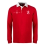 Womens World Cup Spain Adults Classic Heavyweight Rugby Shirt Red - Front 