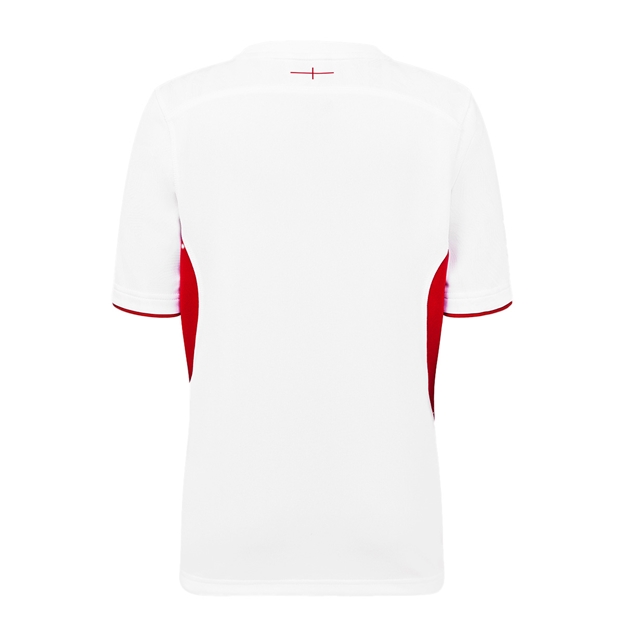 Red Roses Kids WRWC Home Rugby Shirt 2025 - White