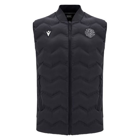 Barbarians Mens Athleisure Softshell Gilet - Front Barbarians Mens Athleisure Softshell Gilet - Front
