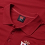 British and Irish Lions Mens Pique Polo Red - Collar 