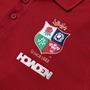 British and Irish Lions Mens Pique Polo Red - Crest 