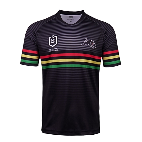Penrith Panthers Kids Supporter Shirt 25 Black - Front