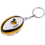 Gilbert Wasps Rugby Ball Keyring - Front 