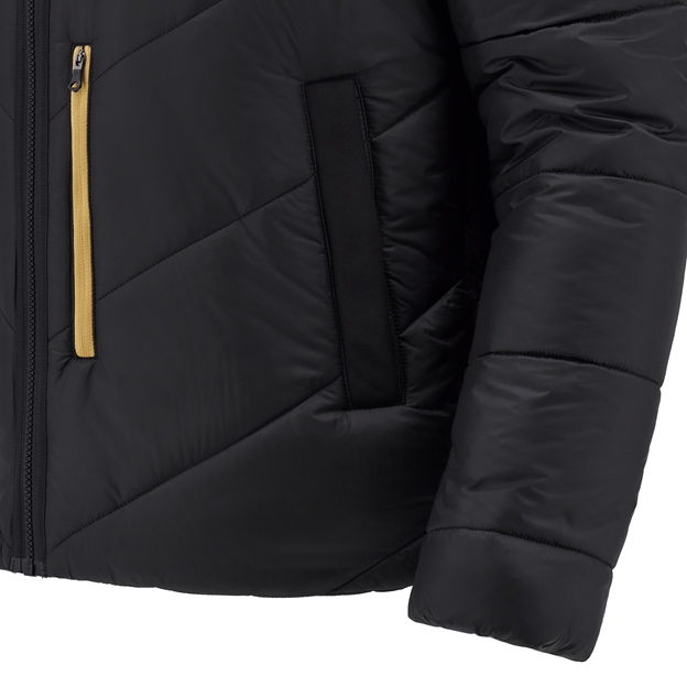 Wales Kids Padded Bomber Jacket - Black 2025 - Pocket
