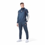 Canterbury Mens Overhead Quarter Zip Training Hoody - Navy Full 