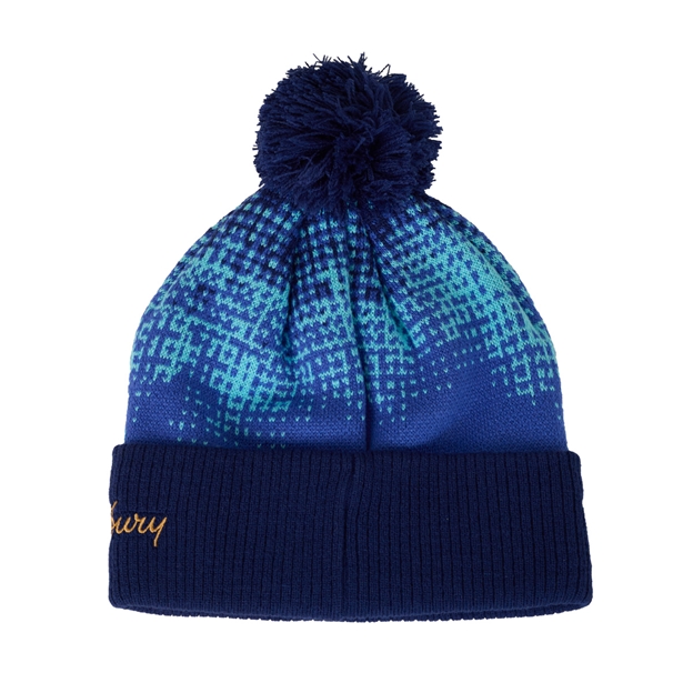 Australia Adults Bobble Beanie 2026 Beacon Blue - Back