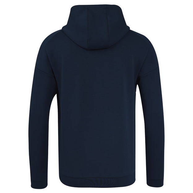 England Mens Travel Hoodie 25/26 Inkwell - Back England Mens Travel Hoodie 25/26 Inkwell - Back