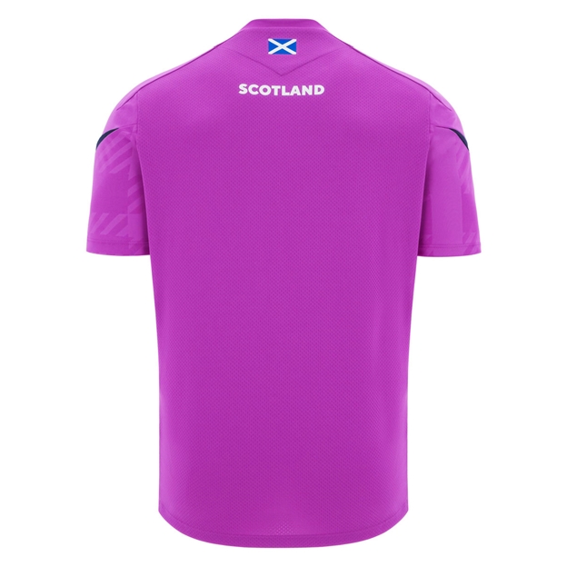 Scotland Mens Training Shirt 25/26 Purple - Back