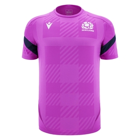 Scotland Mens Training Shirt 25/26 Purple - Front