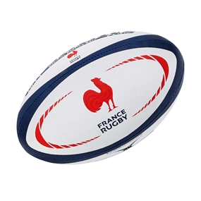 Gilbert France Replica Rugby Ball - Front