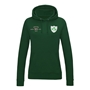Ireland Womens Classic XV Hoodie Bottle Green - Front 
