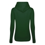 Ireland Womens Classic XV Hoodie Bottle Green - Back 