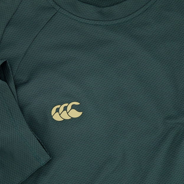Canterbury Mens Everest Tee Green - CCC Logo