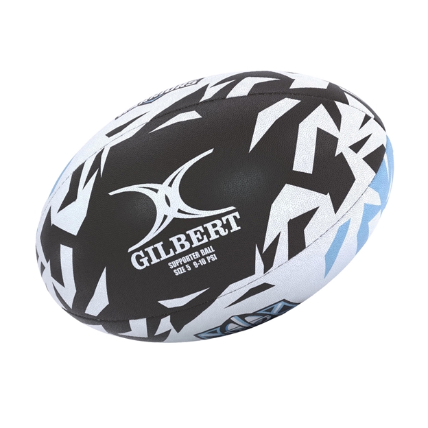 Gilbert Glasgow Warriors Supporters Rugby Ball 26/27 - Back View