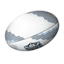 Gilbert Glasgow Warriors Supporters Rugby Ball - Back 