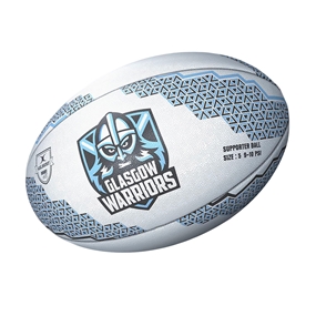 Gilbert Glasgow Warriors Supporters Rugby Ball - Front