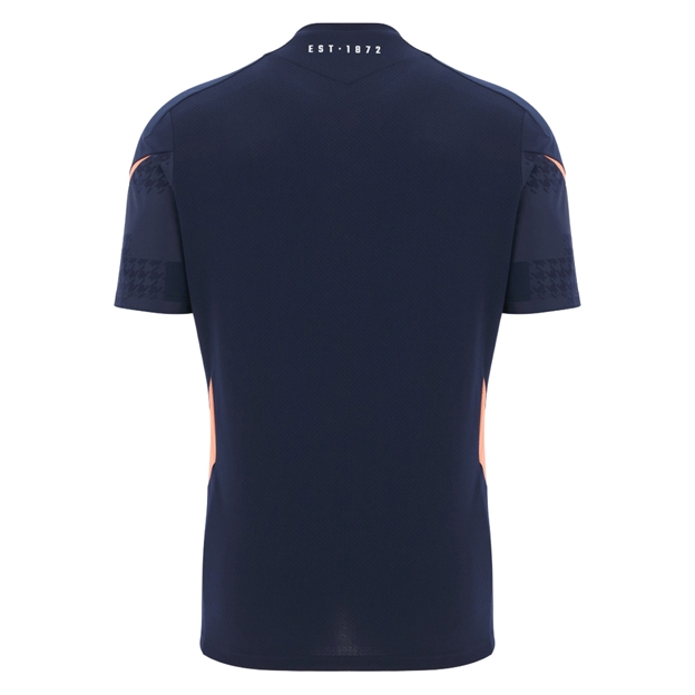 Edinburgh Mens Training T-Shirt 25/26 Navy - Back