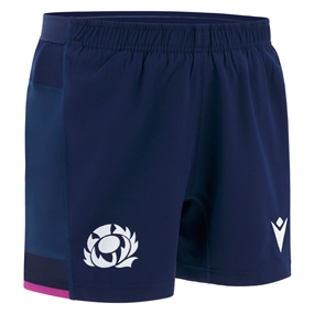 Scotland Mens Home Rugby Shorts 25/26 - Front
