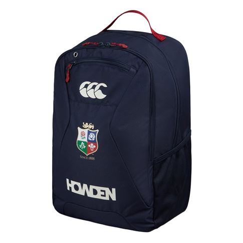 British and Irish Lions Team Backpack Navy - Front View