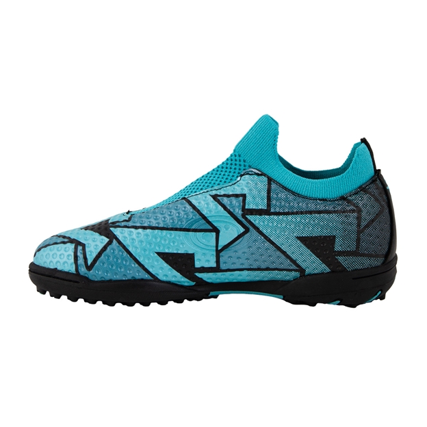 Optimum Kids Aztec Laceless Astro Trainers Blue - Instep