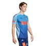 New South Wales Mens Performance T-Shirt 25/26 Light Blue - Model Walking 