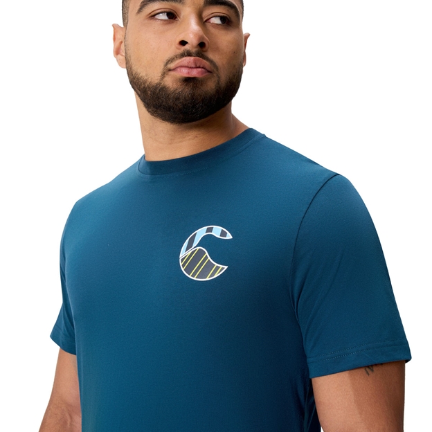 Canterbury Mens Uglies Logo T-Shirt  - Moonlit Ocean