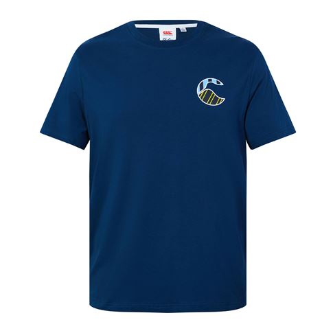 Canterbury Mens Uglies Logo T-Shirt  – Moonlit Ocean