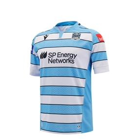 Glasgow Kids Away Rugby Shirt - Short Sleeve - 2025 - Front