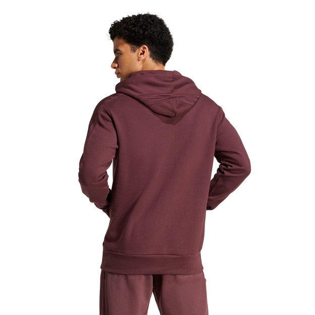 All Blacks Fan Hoody Aurora Ruby - On Model Back View