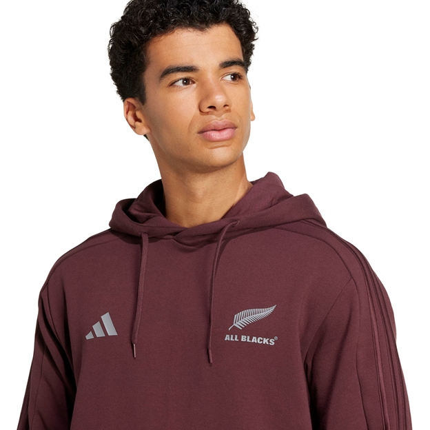 All Blacks Fan Hoody Aurora Ruby - On Model Detail View 1