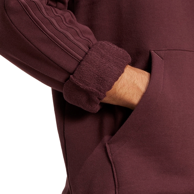 All Blacks Fan Hoody Aurora Ruby - On Model Pocket and Sleeve