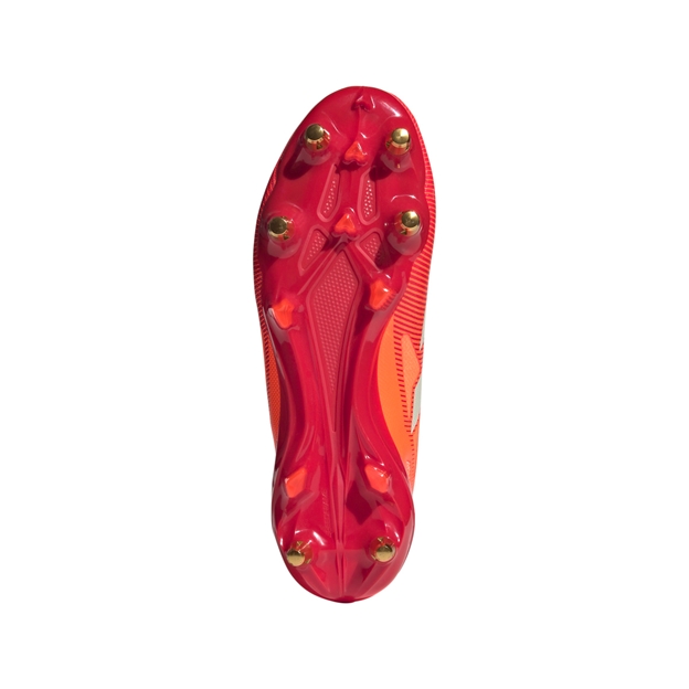 adidas Adults Adizero RS15 Pro Soft Ground Rugby Boots - Lucid Red