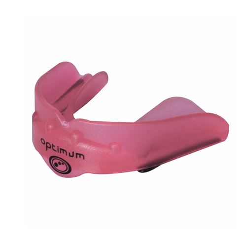 Optimum Matrix Mouthguard Pink - Front Optimum Matrix Mouthguard Pink - Front