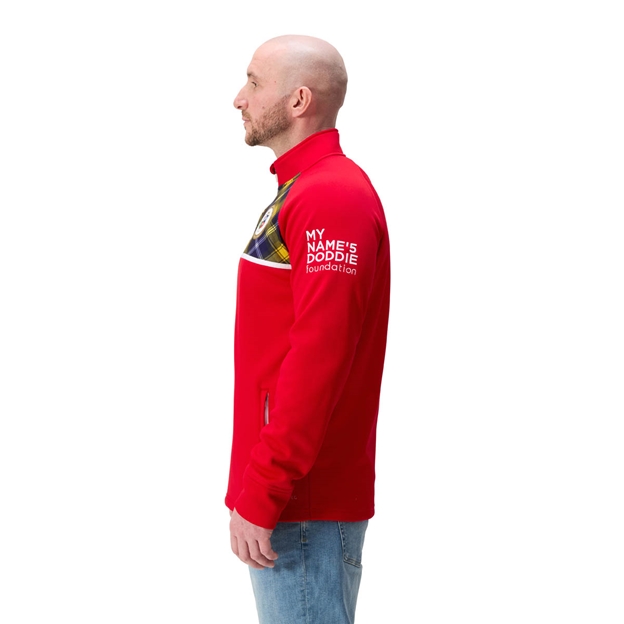 My Name'5 Doddie Legacy Midlayer Thermal Quarter Zip - Model Side