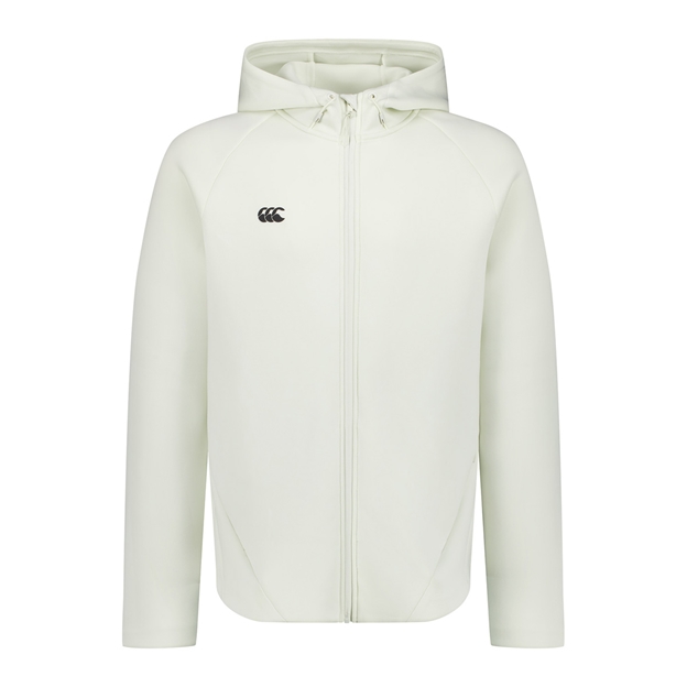 Canterbury Mens Everest Full Zip Hoodie Stone Grey - Front