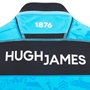 Cardiff Kids Home Rugby Shirt 25/26 Blue - Sponsor Close-up 