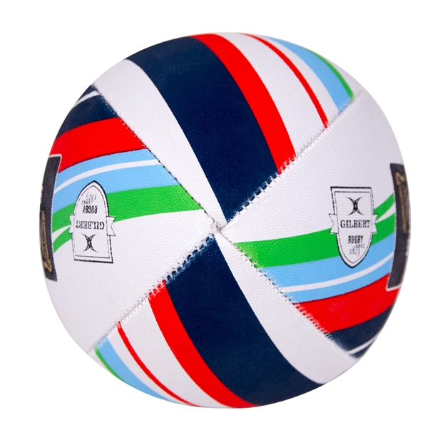 Gilbert Guinness 6 Nations Supporters Rugby Ball Size 5 - End