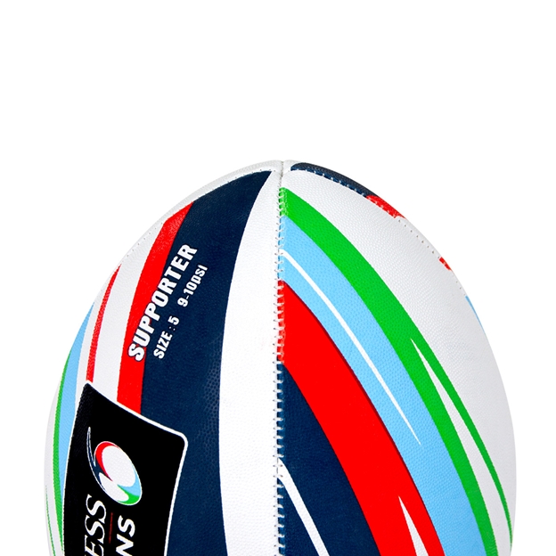 Gilbert Guinness 6 Nations Supporters Rugby Ball Size 5 - Grip
