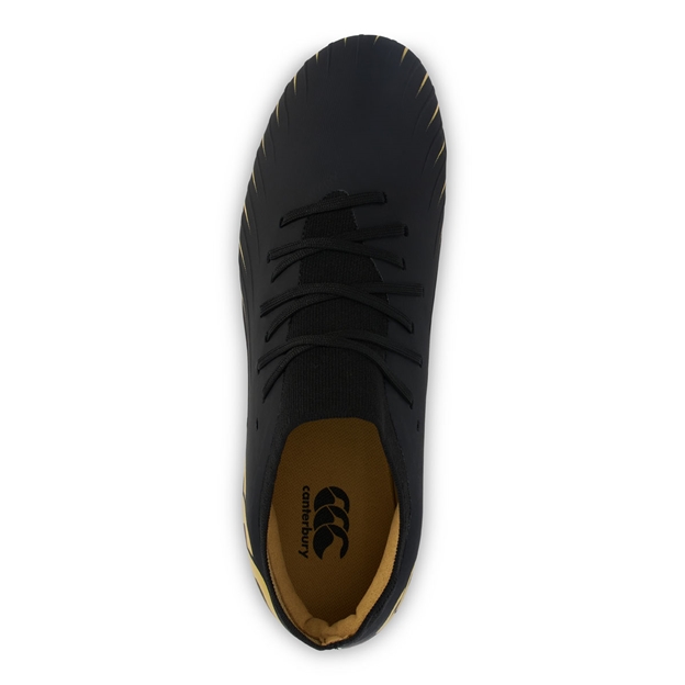 Canterbury Adults Speed Falcon Pro Soft Ground Rugby Boots Black - Top