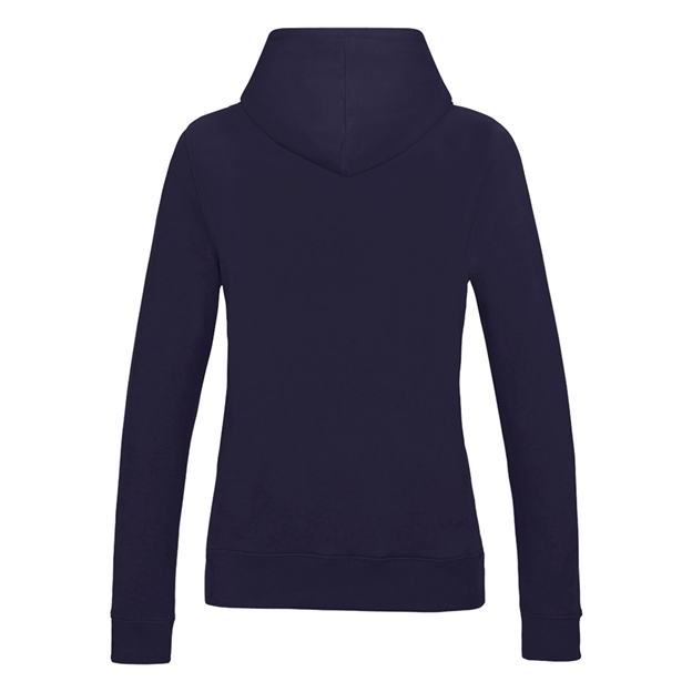 Scotland Womens Classic Hoodie Navy - Back View
