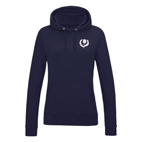 Scotland Womens Classic Hoodie Navy - Front View