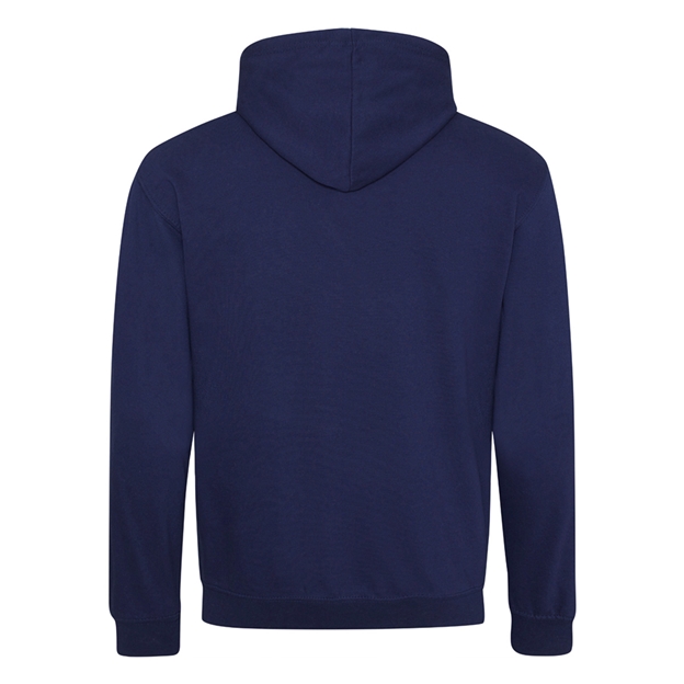 Womens World Cup Adults Classic Hoodie Navy - Back View