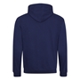 Womens World Cup Adults Classic Hoodie Navy - Back View 