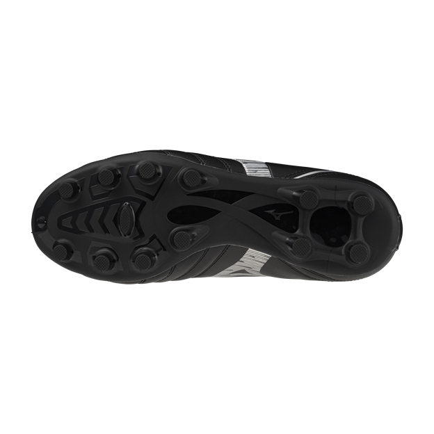 Mizuno Kids Monarcida Neo III Select FG Rugby Boots - Black/Silver - Sole